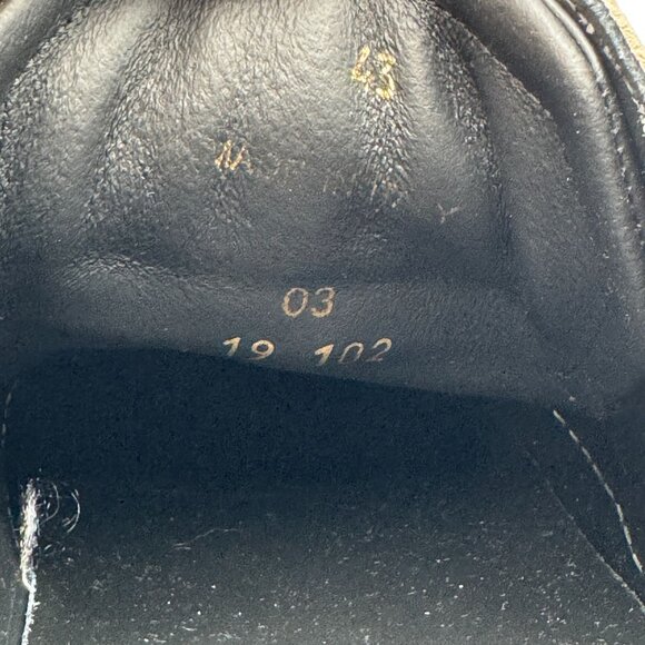 Oliver Cabell Low 1 Metropolis Sneakers Distressed Leather Suede Toe Cap Retro - Picture 11 of 11